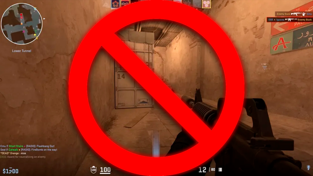 Counter-Strike 2 está a banir os jogadores que movam o rato muito rápido