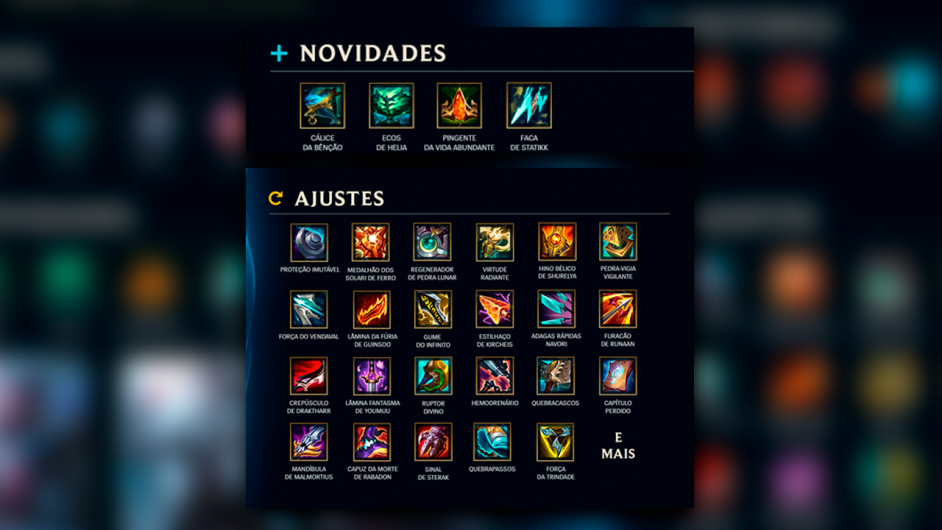 League of Legends  Nova Temporada 2023: confira itens, novos