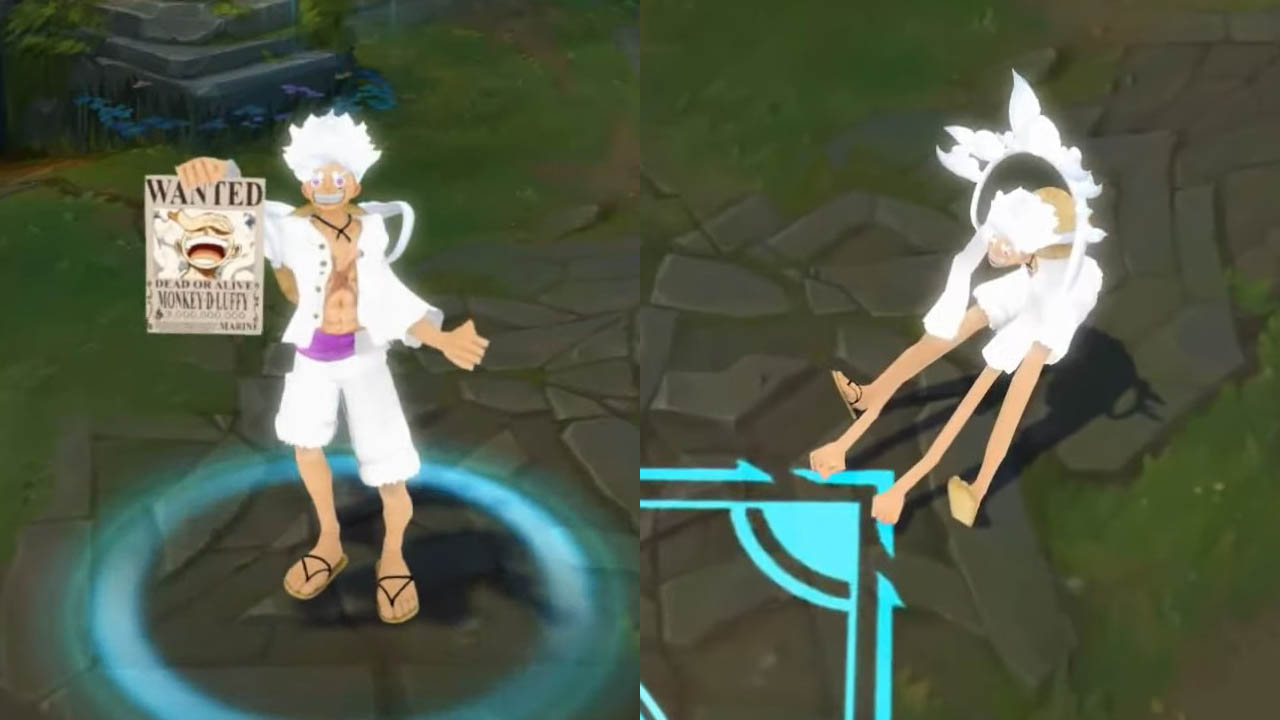 LoL: Fã cria Skin Luffy Gear 5 do One Piece; veja o vídeo - Mais