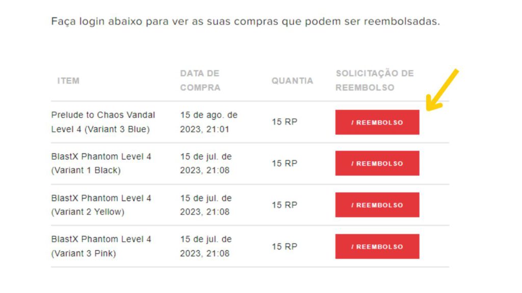 Como reembolsar skins e VP no VALORANT: veja o passo a passo - Mais Esports