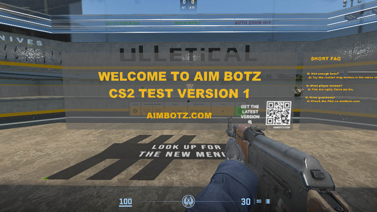 How to play Aim Botz in CS2