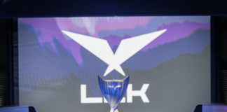 Imagem do troféu da LCK para repesentar todas as escalaç~eos da LCK 2024