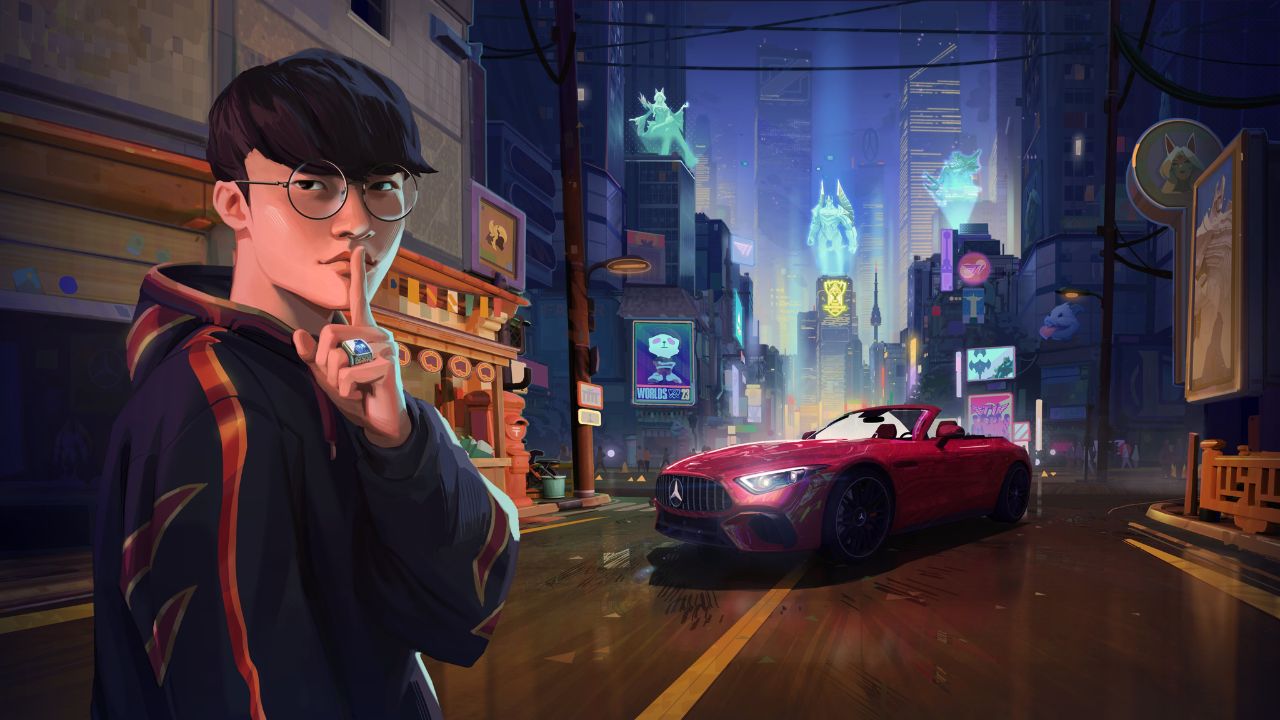 LoL: Faker ganha (mais um) carro da Mercedes-Benz - Mais Esports