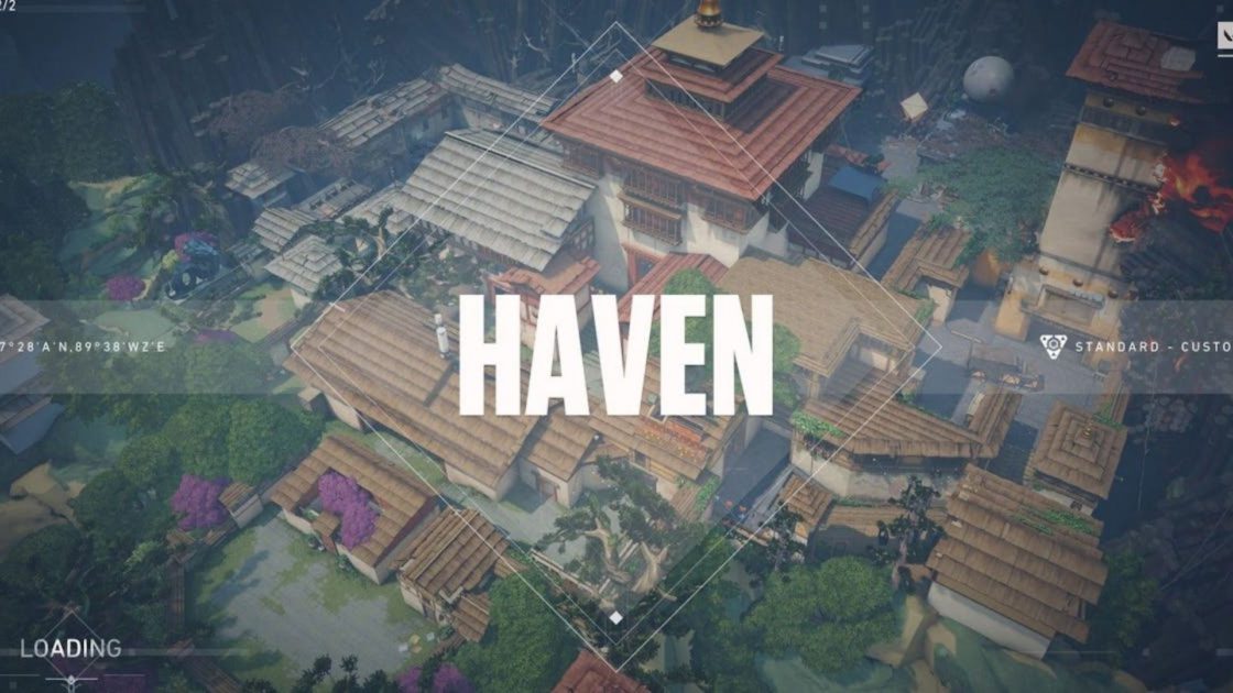 Imagem mapa Haven do VALORANT