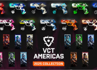 VCT Americas 2025: Riot lança novas Cápsulas de Equipe da temporada 2025