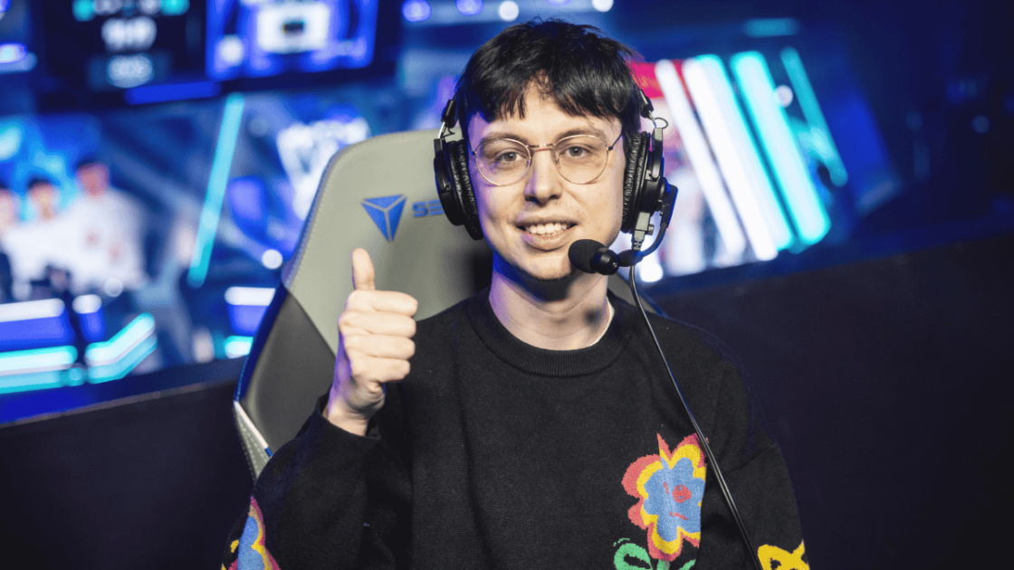 Posada Photo of the Streamer Caedrel on the Worlds 2024.