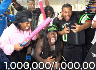 Esse streamer atingiu a marca de 1 milhão de inscritos em apenas 1 mês!