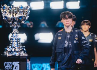 Worlds 2025: Faker faz stream para escolher sua skin do mundial; veja o campeão que venceu a votação.