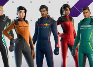 Fortnite: Fórmula 1 chega ao jogo com skins e uniformes de todas as equipes