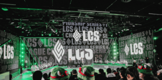 Foto do palco da LCS 2026